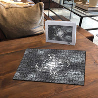New Zealand Matariki Ururangi Puzzle Maori Moko Grey Galaxy LT05 - Polynesian Pride