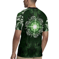 New Zealand Matariki Tupuarangi Rugby Jersey Maori Moko Green Galaxy