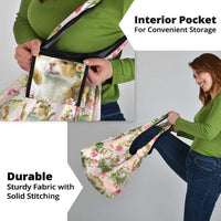 Hawaii Guinea Hula Pig Grocery Bag Funny Tropical Style