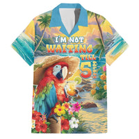 Hawaii Parrot Family Matching Puletasi and Hawaiian Shirt Im Not Waiting Till 5 Oclock
