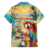 Hawaii Parrot Family Matching Tank Maxi Dress and Hawaiian Shirt Im Not Waiting Till 5 Oclock