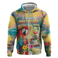 Hawaii Parrot Hoodie Im Not Waiting Till 5 Oclock