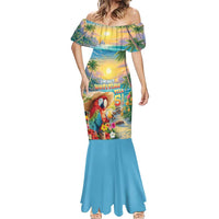 Hawaii Parrot Mermaid Dress Im Not Waiting Till 5 Oclock