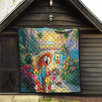 Hawaii Parrot Quilt Im Not Waiting Till 5 Oclock