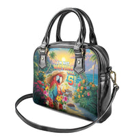 Hawaii Parrot Shoulder Handbag Im Not Waiting Till 5 Oclock