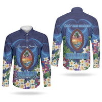 Guam Liberation Day Couples Matching Summer Maxi Dress and Long Sleeve Button Shirt Pas Para I Chamoru LT05 - Polynesian Pride