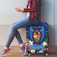 Guam Liberation Day Luggage Cover Pas Para I Chamoru LT05 - Polynesian Pride