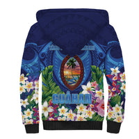 Guam Liberation Day Sherpa Hoodie Pas Para I Chamoru LT05 - Polynesian Pride