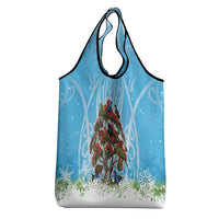 New Zealand Birds Christmas Grocery Bag Pohutukawa Xmas Tree LT05 - Polynesian Pride