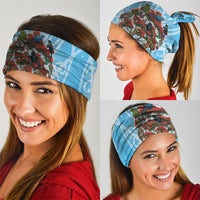 New Zealand Birds Christmas Neck Gaiter Pohutukawa Xmas Tree LT05 - Polynesian Pride