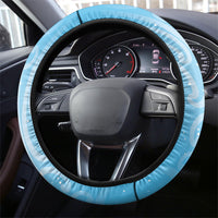 New Zealand Birds Christmas Steering Wheel Cover Pohutukawa Xmas Tree LT05 - Polynesian Pride