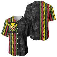 Hawaii Lei Kanaka Maoli Flag Baseball Jersey Tropical Vibes LT05 - Polynesian Pride