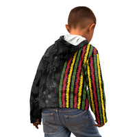 Hawaii Lei Kanaka Maoli Flag Kid Hoodie Tropical Vibes LT05 - Polynesian Pride