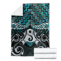 New Zealand Maori Blanket Poutama Pikorua - Single Twist Paua Shell LT05 - Polynesian Pride