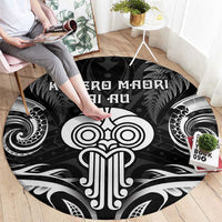 New Zealand Te Reo Maori Round Carpet Korero Maori Ai Au LT05 - Polynesian Pride