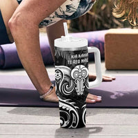 New Zealand Te Reo Maori Tumbler With Handle Korero Maori Ai Au