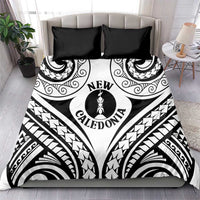 New Caledonia Day Bedding Set Polynesian Curves White Color - Polynesian Pride