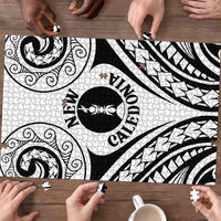 New Caledonia Day Puzzle Polynesian Curves White Color - Polynesian Pride