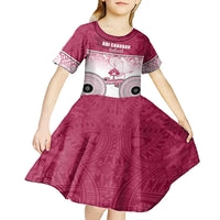 Adi Cakobau School Kid Short Sleeve Dress 75th Anniversary LT05 - Polynesian Pride