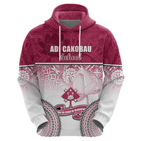 Personalized Adi Cakobau School Hoodie With Fijian Tapa Pattern LT05 - Polynesian Pride