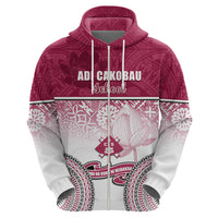 Personalized Adi Cakobau School Hoodie With Fijian Tapa Pattern LT05 - Polynesian Pride
