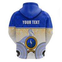 Personalized Ratu Kadavulevu School Hoodie Dress With Fijian Tapa Pattern LT05 - Polynesian Pride