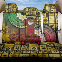 Vanuatu Christmas Back Car Seat Cover Ni-Van Santa Retro Style LT05 One Size Colorful - Polynesian Pride