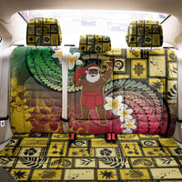 Vanuatu Christmas Back Car Seat Cover Ni-Van Santa Retro Style LT05 - Polynesian Pride