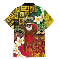 Vanuatu Christmas Family Matching Mermaid Dress and Hawaiian Shirt Ni-Van Santa Retro Style - Polynesian Pride