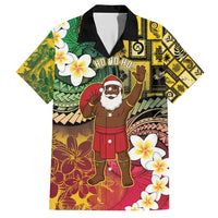 Vanuatu Christmas Hawaiian Shirt Ni-Van Santa Retro Style - Polynesian Pride