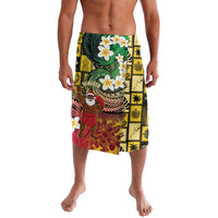 Vanuatu Christmas Lavalava Ni-Van Santa Retro Style - Polynesian Pride