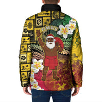Vanuatu Christmas Padded Jacket Ni-Van Santa Retro Style - Polynesian Pride