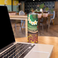 Vanuatu Christmas Skinny Tumbler Ni-Van Santa Retro Style LT05 - Polynesian Pride