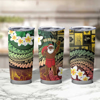 Vanuatu Christmas Tumbler Cup Ni-Van Santa Retro Style LT05 - Polynesian Pride