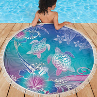 Polynesia Sea Turtle Couple Beach Blanket Love Is Life