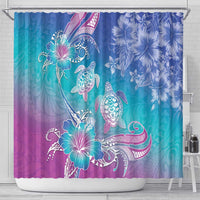 Polynesia Sea Turtle Couple Shower Curtain Love Is Life