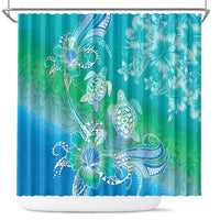 Polynesia Sea Turtle Couple Shower Curtain I Am Turtley In Love With You