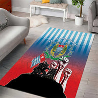 Free West Papua Area Rug One People One Soul Unique Style LT05 - Polynesian Pride