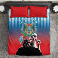 Free West Papua Bedding Set One People One Soul Unique Style LT05 Blue - Polynesian Pride