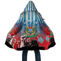 Personalised Free West Papua Cloak One People One Soul Unique Style LT05 Unisex Blue - Polynesian Pride