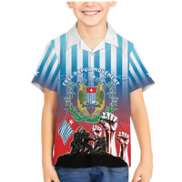 Personalised Free West Papua Family Matching Mermaid Dress and Hawaiian Shirt One People One Soul Unique Style - Polynesian Pride
