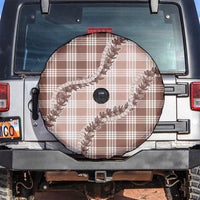 Beige Hawaii Palaka Spare Tire Cover Hawaiian Pikake Lei LT05 Beige - Polynesian Pride