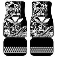 Hawaii Maui Upena Kiloi Car Mats Kakau Tribal Pattern Black Version
