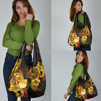 Personalised Kiribati Independence Day Grocery Bag 46th Anniversary