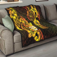 Personalised Kiribati Independence Day Quilt 46th Anniversary