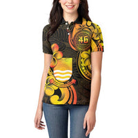 Personalised Kiribati Independence Day Women Polo Shirt 46th Anniversary