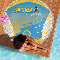 Vanuatu Sanma Day Beach Blanket Special Style - Polynesian Pride