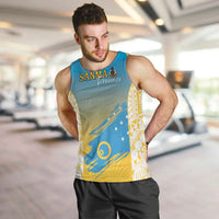 Personalised Vanuatu Sanma Day Men Tank Top Special Style - Polynesian Pride