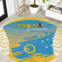 Vanuatu Sanma Day Round Carpet Special Style - Polynesian Pride