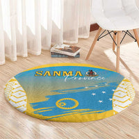 Vanuatu Sanma Day Round Carpet Special Style - Polynesian Pride